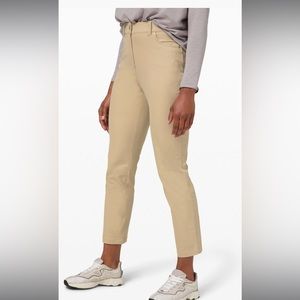 Lululemon Women’s 6 City Sleek 5 Pocket 7/8 Pant Color Trench Like New